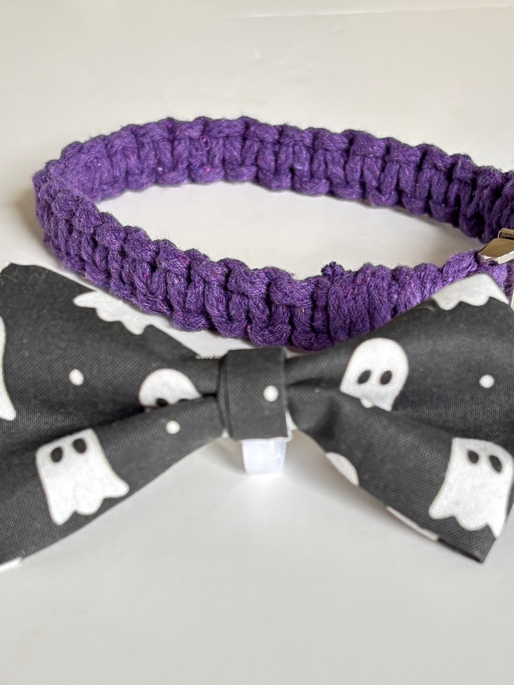 Boo Bow Tie for Dogs - removable